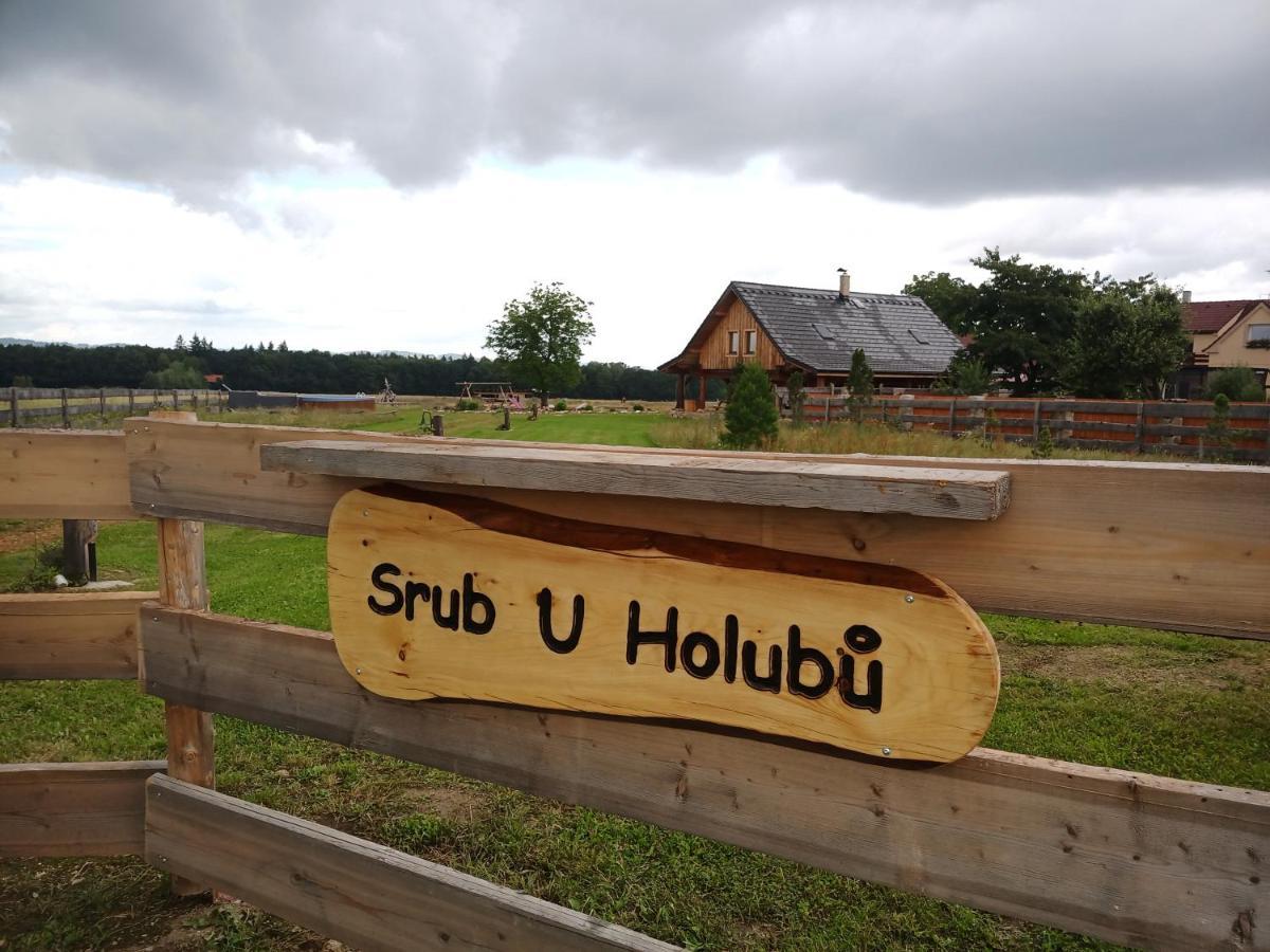 Wellness Srub U Holubu Villa Malsice Exterior foto